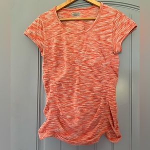 Flattering Athleta Ruched/Detailed Top